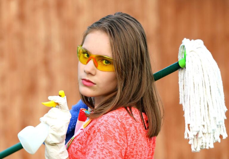 Het schoonmaken bij een overlijden