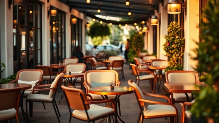 Kies de perfecte terrasstoelen voor comfort en stijl in je horeca