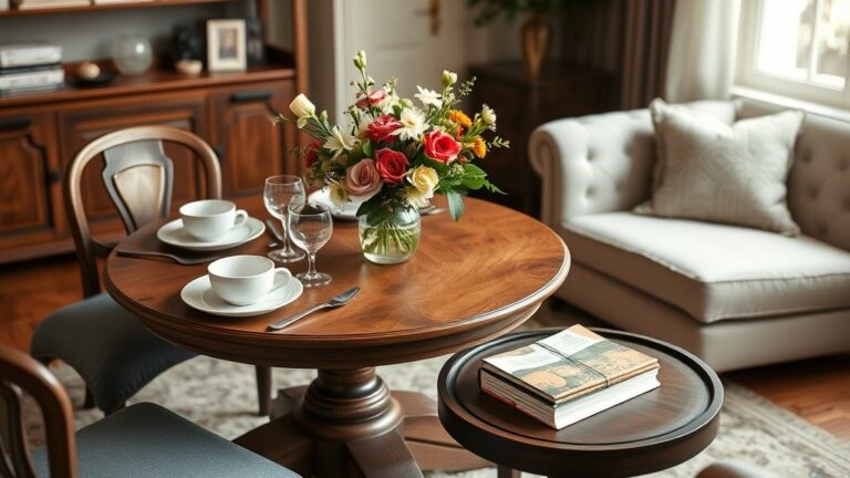 Ronde tafels: de perfecte aanvulling voor elke kamer in huis