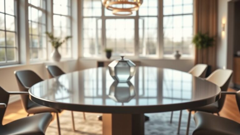 Ovale eettafels: stijlvol en praktisch voor elke eetkamer